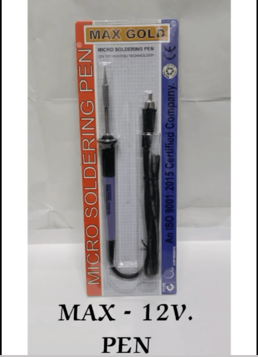 Max Gold 12V DC Soldering Iron