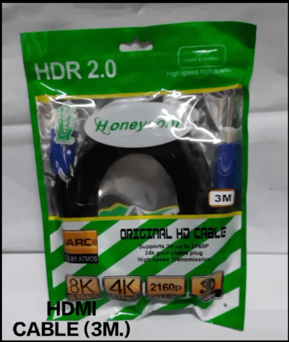 Honeycom HDMI to HDMI Cable - 3 Meter