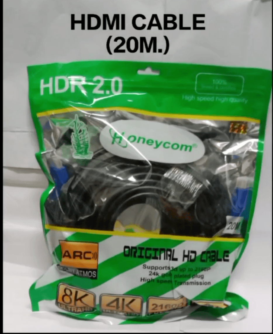 Honeycom HDMI to HDMI Cable - 20 Meter