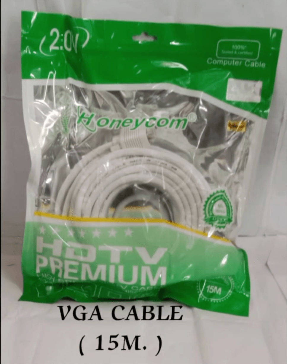 Honeycom VGA to VGA Cable (15m) - Image 1