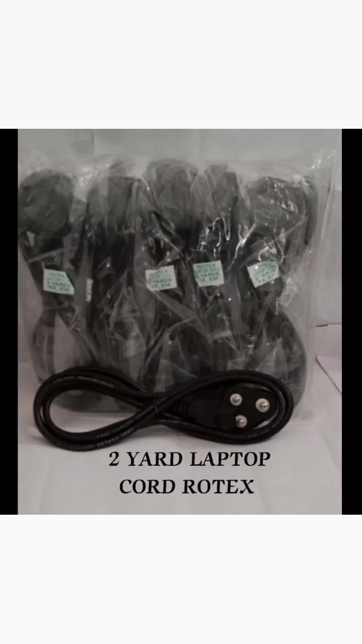 Rotex Laptop Power Cord 2 Yards
