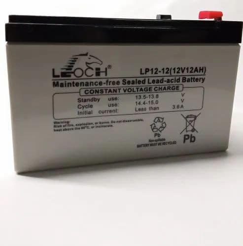 Leoch Lead Acid Battery 12V 12Ah