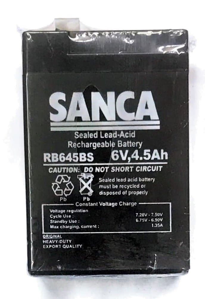 Sanca Lead Acid Battery 6V 4.5Ah