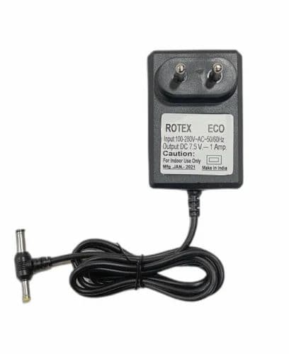 Rotex Charger SMPS Type 7.5V 1A Dual Pin