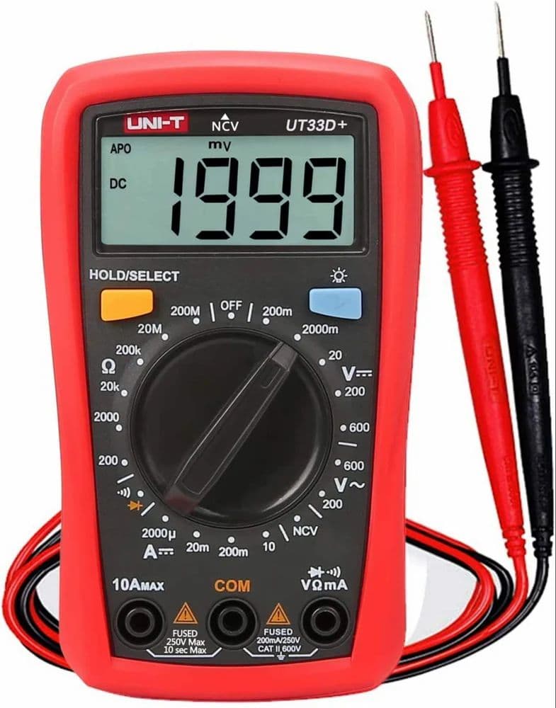 Uni-T Digital Multimeter UT33D+