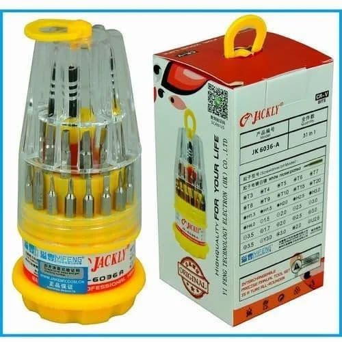 Jackley 32 Bit Screwdriver Set 6036