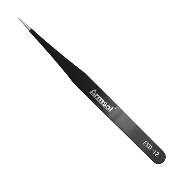 Single Straight Coated Tweezers