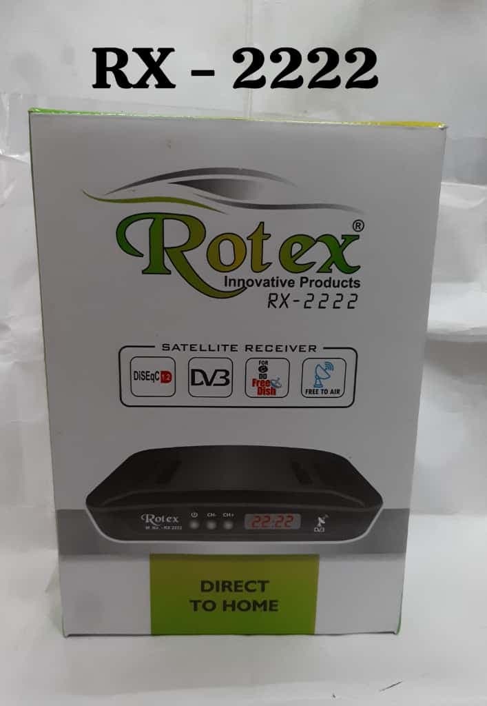 Rotex Free Channel Setup Box Model 2222
