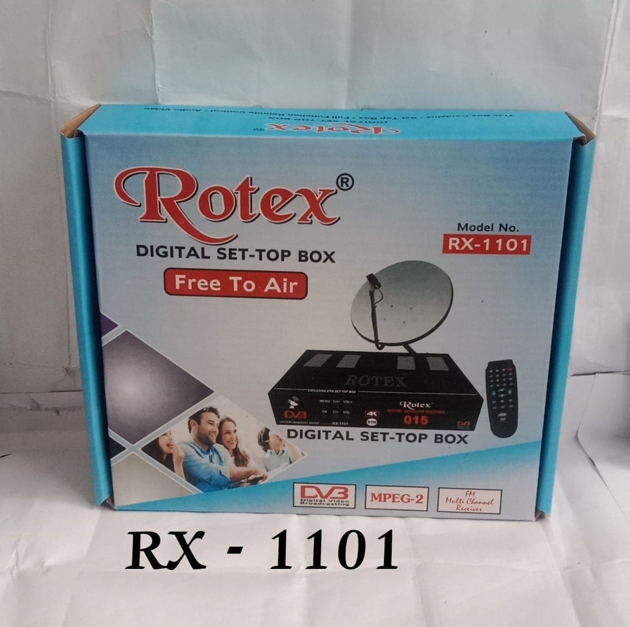 Rotex Free Channel Setup Box Model 1101
